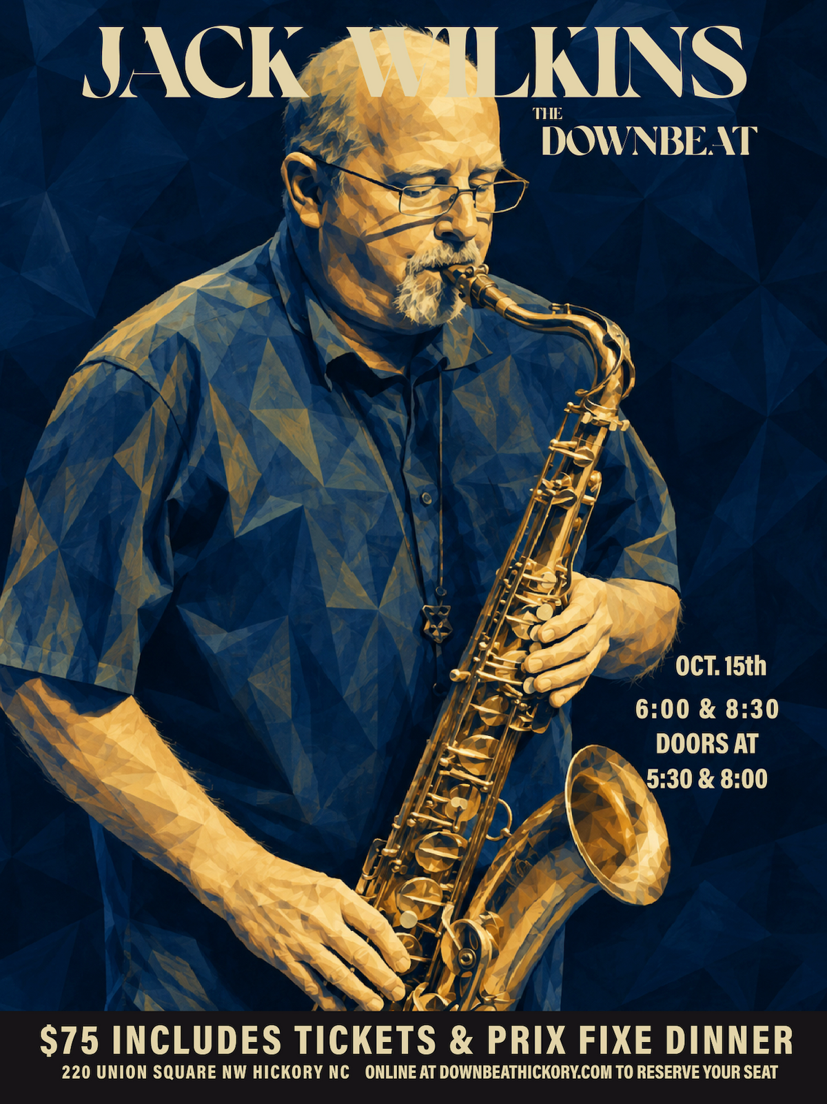 Jack Wilkins - October 15th, 6:00pm